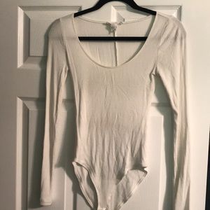 Basic White Bodysuit